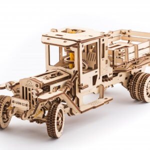 UGears Mechanical Wooden Model 3D Puzzle Kit UGM 11 Truck