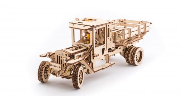 UGears Mechanical Wooden Model 3D Puzzle Kit UGM 11 Truck