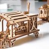 UGears Tram Line Model Wooden 3D Model 2049