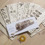 Create a Wild West atmosphere with UGEARS Stagecoach 3